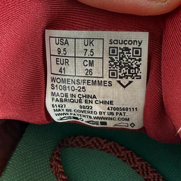 Saucony Guide 16 Athletic Shoes Women's 9.5 Soot Sprig Low Top Running Sneakers - Picture 11 of 11